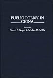 Public Policy in China (Contributions in Political Science)