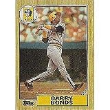 1987 Topps Barry Bonds Rookie Card In Protective Display Case !!