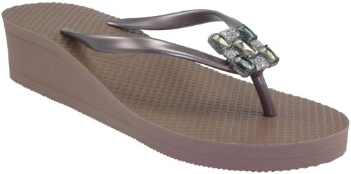 Jamie Kreitman Her Magesty Women's Wedge Thong Sandals
