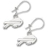 LogoArt Buffalo Bills Sterling Silver Dangle Earrings