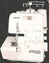 Juki 2-Needle, 2/3/4-Thread Overlock Machine MO-654DE