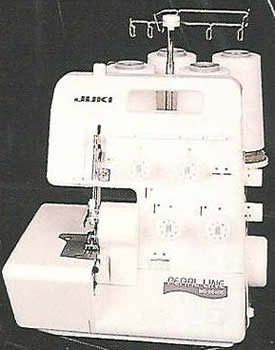 Juki 2-Needle, 2/3/4-Thread Overlock Machine MO-654DE