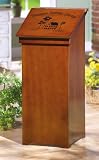 Country Kitchen Old-fashioned Wood Garbage Can by Winston Brands