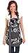Flirty Aprons Women's Original Sassy Black Apron