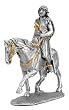 Muslim Warrior on Horse - Pewter - 3.5'' Height