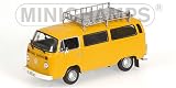 Review Minichamps  / Diecast Model VW T2 Bus with Roofrack (1972) in Yellow (1:43 scale)