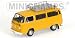Diecast Model VW T2 Bus with Roofrack (1972) in Yellow (1:43 scale)