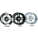 04-12 YAMAHA YFZ450: ITP SS112 SPORT FRONT WHEEL - 10X5 3+2 MACHINED (SILVER) 