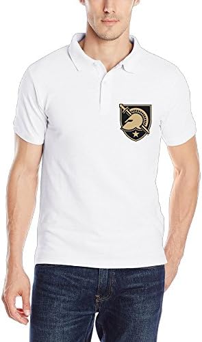 CERMQP Men's Army Black Knights Logo Polo Shirt White