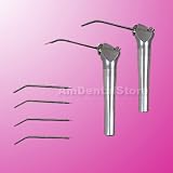 2 NEW 3 WAY Syringe Dental Dentist AIR Water 4 Nozzles