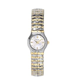Bulova Ladies Mother of Pearl Bracelet Watch #98T82 by Bulova