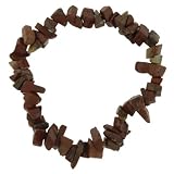 Poppy Jasper Stone Chip Bracelets