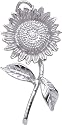 Sunflower Charm by Rembrandt Charms