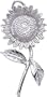 Rembrandt Charms Sunflower Charm