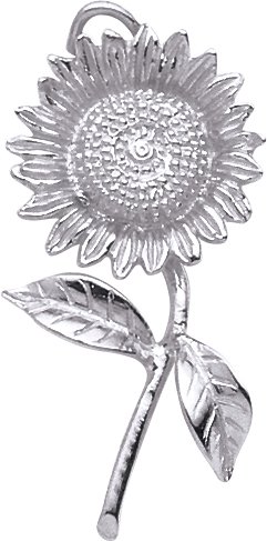 Childrens Toyshop  Jewelry : Sunflower Charm by Rembrandt Charms