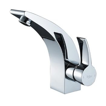 KRAUS KEF-14701CH Illusio Single Lever Basin Faucet Chrome