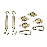 King Canopy Quadrilateral Hardware Pack - Silver