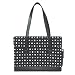Black and White Flap-Over Laptop Case
