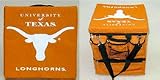 Texas Longhorns Versatile 14 x 14 x 1.5 Seat Cushion / Tote (Set of 2)