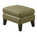 Metropolitan Upholstered Ottoman - Sage