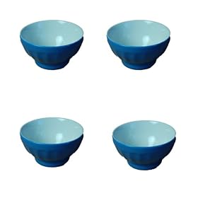 BIA Cordon Bleu Fluted Bowls, Set of 4, Berry White by BIA Cordon Bleu