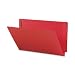 Smead End Tab Fastener Folder, Legal, Straight, Two 2-Inch Prong B Style #1 and #3 Fasteners, Red, 50 per Box (28740)