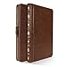 GMYLE PU Leather Laptop Zipped Book Case Vintage for MacBook Air 11 Sleeve - Brown