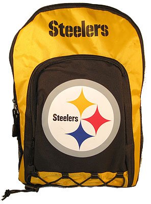 NFL Pittsburgh Steelers Echo Backpack (Gold, Medium)