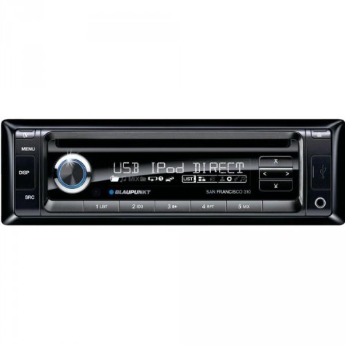Blaupunkt San Francisco 310 CD-/MP3-Tuner (USB 2.0, Front Aux-in, Apple iPod/iPhone Anschluss)
