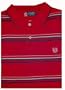 Men's Chaps Ralph Lauren Polo Shirt Size XL Short Sleeved Red, Navy & White Striped