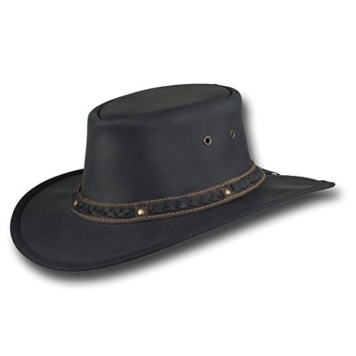Barmah Hats Squashy Bronco Cooper Crossing Leather Hat 1022BC / 1022CC / 1022HC