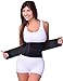 Sbelt Waist Trainer Belt - Miss Shaper Cincher Bajar de Peso Dieta - L/XL Black