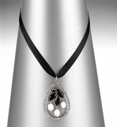 Autograph Gem Cluster Pendant Necklace