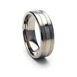 New Designer Titanium Ring, Men's Wedding Bands, Custom Jewelry 100% Satisfaction