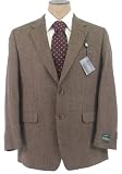 Ralph Lauren Mens 2 Button Brown Wool Sport Coat / Blazer / Jacket - Size 44S