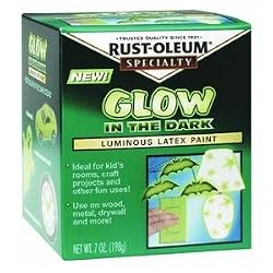 Rust Oleum 214945 Glow In The Dark Luminous Paint