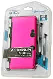 3DS Aluminum Shell plus Stylus Pens Kit – Pink