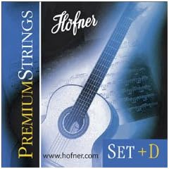 H�FNER HPS-SET+D Premium High Tension E1-E6 Nylon-Saiten f�r Konzertgitarre
