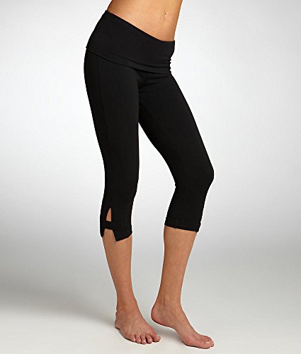 Side Slinger Rolldown Cropped Yoga Pants