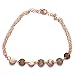 Barefoot Sandal Delicate Foot Chain Jewelry Glod Plated Anklet Simple Disks Sequin Diameter 0.43in