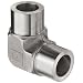 Parker Weld-Lok 10 EW-SS Stainless Steel 316 Socket Weld Tube Fitting, 90 Degree Elbow, 5/8" Tube OD, 0.50" Bore