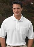 Big Mens Caliber LTD 100% Ring Spun Baby Pique Pocket Polo Golf Shirt (Big & Tall and Regular Sizes)