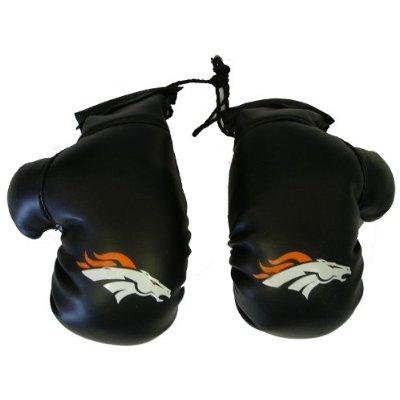 Rearview Mirror Mini Boxing Gloves - NFL Football - Denver Broncos