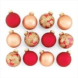 Red And Gold Christmas Ornaments