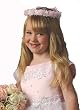 New Princess Rhinestone Flower Girl Pageant Halo ~ Assorted Colors