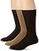 Gold Toe Men's Freshcare Dress Rib 3 Pack, Camel/Loden/Brown, 10-13