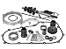 PRIMARY OFFSET KIT FOR 6 SPEED HARLEY DYNA TWIN CAM & SOFTAIL TWIN CAM