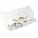 Jewelry : Earring Holder-Clear Acrylic-Holds 37 Pairs! (Clear) (10"W x 3 7/8"D x 4 1/2"H)