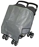 Sashas Sun, Wind and Insect Cover for Graco Twin IPO and Duo Rider Side by Side Double Stroller