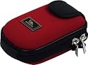 RivaCase® 7033P-01 (PS) Digital Camera Case red Compatibility: Canon A550; A560; A570 IS; A580; A450; A460; A470; A590 IS; A420; A430; A530; A540; A1000; A2000; IXUS; Panasonic FX; FS3; LZ; Pentax Optio; Kodak C913; M1073IS; M1093; Z1285; Samsung NV30; NV40; S1060; S760; S860; i100; NV24HD; i80; ES10; L310; NV100HD; NV4; NV3; IT100; L201; PL10; PL60; NV9; ES55; S1070; ST10; WB500; Nikon Coolpix; Olympus FE-340; FE-350 Wide; Mju; FujiFilm F100FD; J10; J50; Rekam 565; ML65;